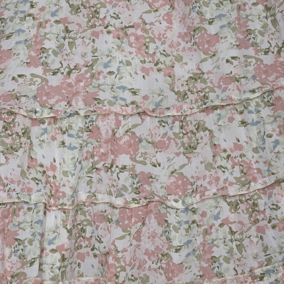 HEARTLOOM MINA MIDI DRESS FLORAL BLUSH XS New - Picture 11 of 12